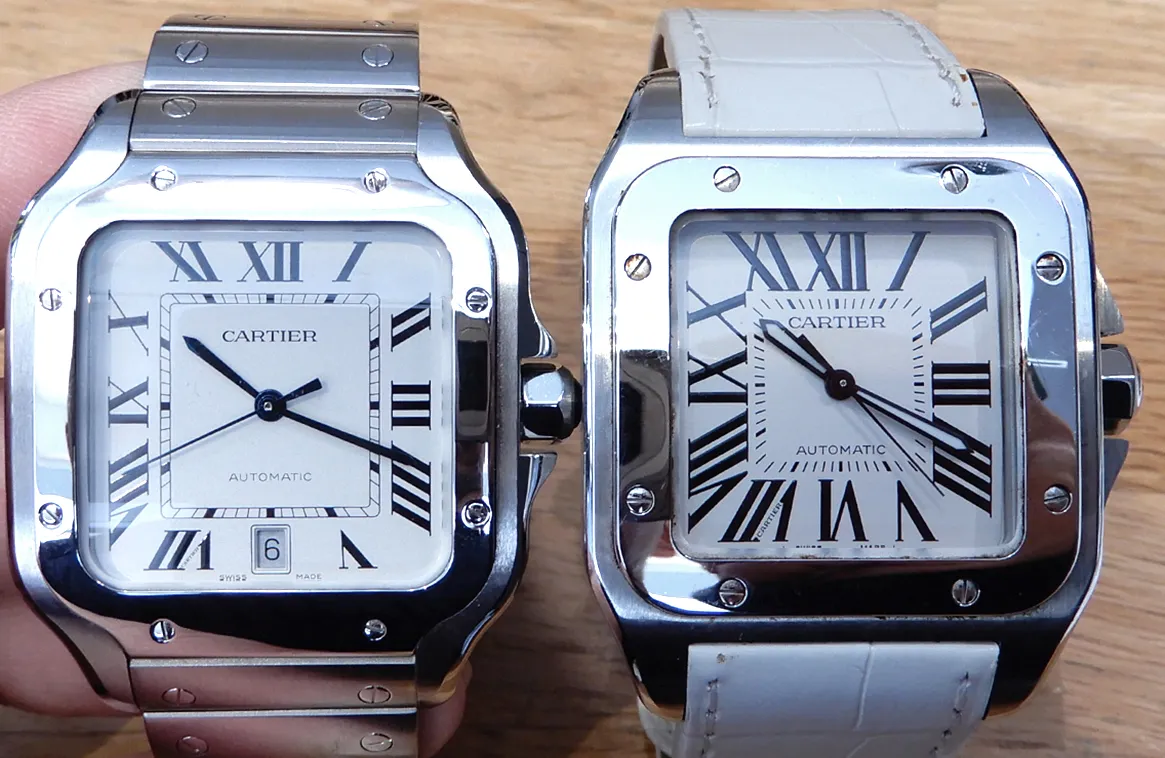 中古で買う前に知りたい!カルティエ『サントスLM』新旧の違い